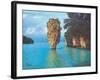 Pang-Nga Bay National Park In Thailand-hinnamsaisuy-Framed Art Print