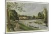 Pangbourne-null-Mounted Giclee Print