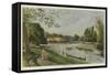 Pangbourne-null-Framed Stretched Canvas