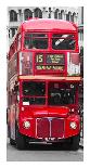 Double-Decker bus, London-Pangea Images-Stretched Canvas