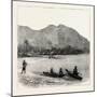 Pango Harbour, Samoan Islands-null-Mounted Premium Giclee Print