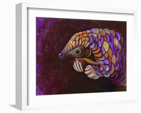 Pangolin-Corina St. Martin-Framed Giclee Print