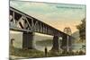 Panhandle Bridge at Steubenville-null-Mounted Art Print