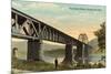 Panhandle Bridge at Steubenville-null-Mounted Art Print