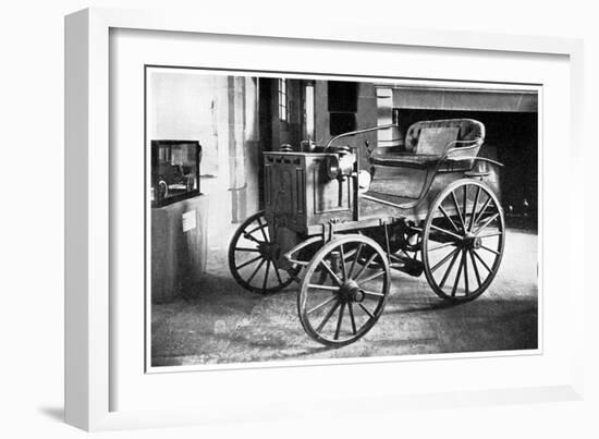Panhard and Levassor's Petrol Driven Motor Car, 1892-null-Framed Giclee Print