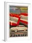 Panhard Auto-null-Framed Giclee Print