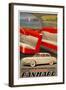 Panhard Auto-null-Framed Giclee Print