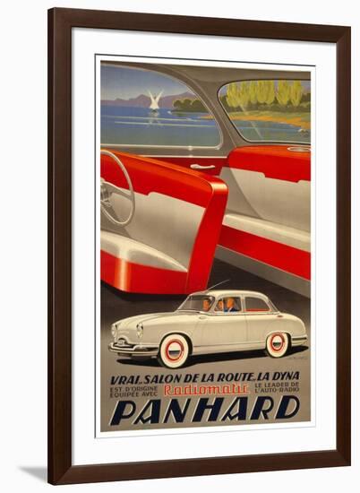 Panhard Auto-null-Framed Giclee Print