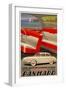 Panhard Auto-null-Framed Giclee Print