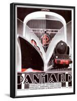 Panhard Lines-Alexis Kow-Framed Art Print