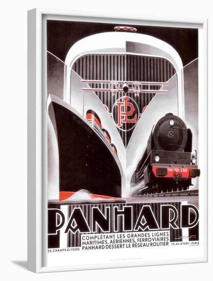 Panhard Lines-Alexis Kow-Framed Art Print