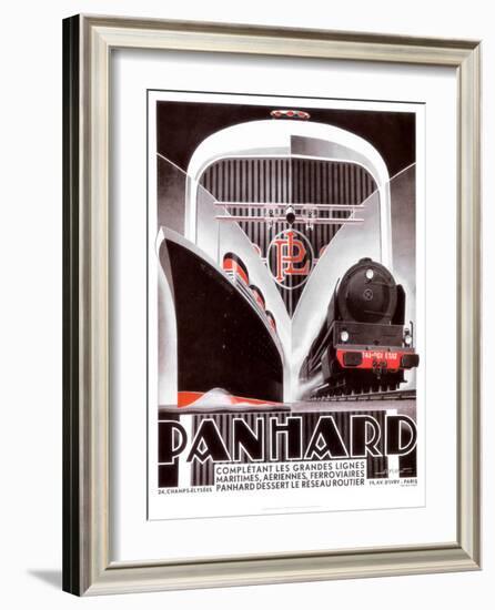 Panhard Lines-Alexis Kow-Framed Art Print