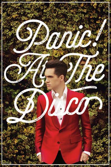 Panic At The Disco- Green Ivy & Red Suit-null-Lamina Framed Poster
