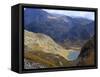 Panicata Lake in Valley Below Hajduta Peak, 2465M, in Rila Mountains, Rila National Park, Bulgaria-Richard Nebesky-Framed Stretched Canvas