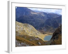 Panicata Lake in Valley Below Hajduta Peak, 2465M, in Rila Mountains, Rila National Park, Bulgaria-Richard Nebesky-Framed Photographic Print