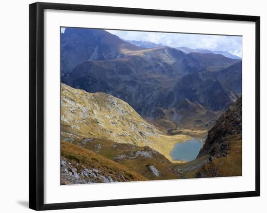 Panicata Lake in Valley Below Hajduta Peak, 2465M, in Rila Mountains, Rila National Park, Bulgaria-Richard Nebesky-Framed Photographic Print