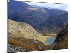 Panicata Lake in Valley Below Hajduta Peak, 2465M, in Rila Mountains, Rila National Park, Bulgaria-Richard Nebesky-Mounted Photographic Print