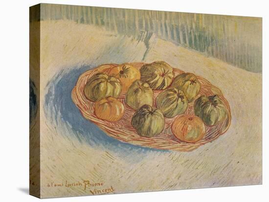 'Panier Rempli De Pommes', 1887-Vincent van Gogh-Stretched Canvas