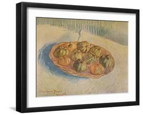 'Panier Rempli De Pommes', 1887-Vincent van Gogh-Framed Giclee Print