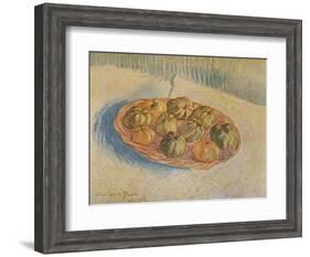 'Panier Rempli De Pommes', 1887-Vincent van Gogh-Framed Giclee Print