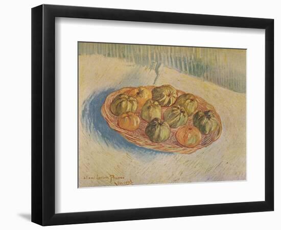 'Panier Rempli De Pommes', 1887-Vincent van Gogh-Framed Giclee Print