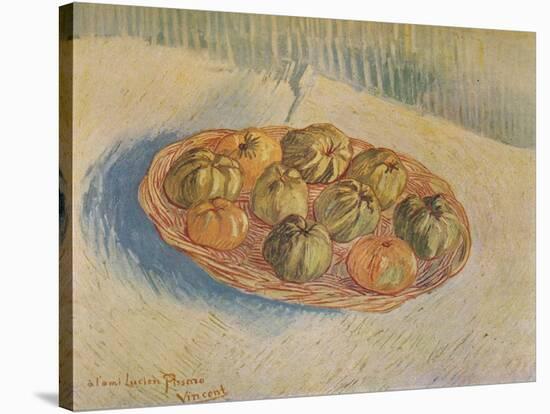 'Panier Rempli De Pommes', 1887-Vincent van Gogh-Stretched Canvas