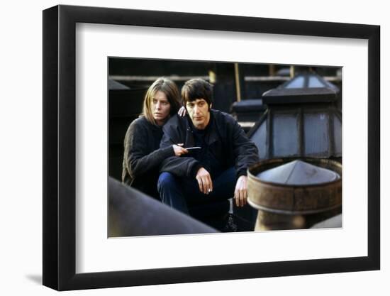 Panique a Needle Park, PANIC IN NEEDLE PARK, by JERRYSCHATZBERG with Al Pacino, Kitty Winn, 1971 (p-null-Framed Photo