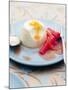 Panna Cotta with Rhubarb-Steve Baxter-Mounted Photographic Print