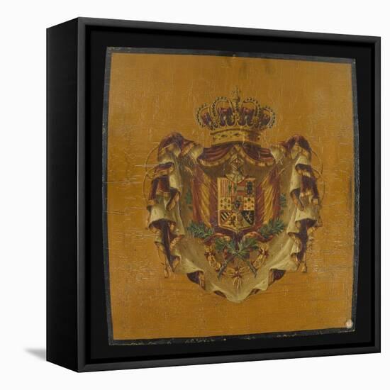 Panneau d'Armoiries-null-Framed Stretched Canvas