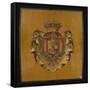 Panneau d'Armoiries-null-Framed Stretched Canvas