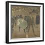 Panneau pour la baraque de la Goulue, à la Foire du Trône à Paris-Henri de Toulouse-Lautrec-Framed Giclee Print