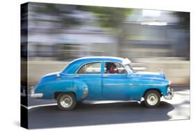 Panned' Shot of Old American Car to Capture Sense of Movement-Lee Frost-Stretched Canvas