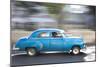 Panned' Shot of Old American Car to Capture Sense of Movement-Lee Frost-Mounted Photographic Print