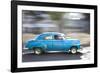 Panned' Shot of Old American Car to Capture Sense of Movement-Lee Frost-Framed Photographic Print