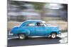 Panned' Shot of Old American Car to Capture Sense of Movement-Lee Frost-Mounted Photographic Print