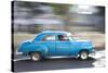 Panned' Shot of Old American Car to Capture Sense of Movement-Lee Frost-Stretched Canvas