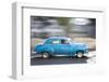 Panned' Shot of Old American Car to Capture Sense of Movement-Lee Frost-Framed Photographic Print