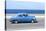 Panned' Shot of Old Blue American Car to Capture Sense of Movement-Lee Frost-Stretched Canvas