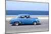 Panned' Shot of Old Blue American Car to Capture Sense of Movement-Lee Frost-Mounted Photographic Print