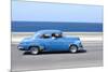 Panned' Shot of Old Blue American Car to Capture Sense of Movement-Lee Frost-Mounted Photographic Print