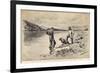 Panning Gold on the Yukon River Klondike Canada-C.e. Fripp-Framed Premium Giclee Print