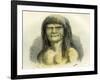 Pano Indian 1869 Peru-null-Framed Giclee Print