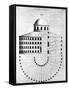 Panopticon -Prison Design by Jeremy Bentham-null-Framed Stretched Canvas