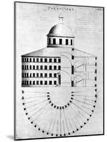 Panopticon -Prison Design by Jeremy Bentham-null-Mounted Photographic Print