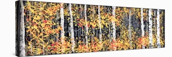 Panor Aspens 2-Roderick E. Stevens-Stretched Canvas