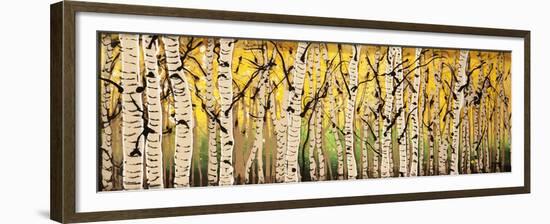 Panor Aspens Fall Begins-Roderick E. Stevens-Framed Giclee Print