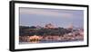 Panorama. Blue Mosque and Hagia Sophia on the Golden Horn. Istanbul. Turkey-Tom Norring-Framed Photographic Print