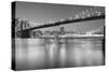 Panorama Brooklyn Bridge 1-Moises Levy-Stretched Canvas