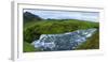 Panorama, Cascades in the Skogaheidi-Catharina Lux-Framed Photographic Print