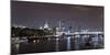 Panorama, City of London, St Paul's Cathedral, Anglican Cathedral, the Thames-Axel Schmies-Mounted Photographic Print
